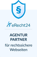 eRecht24 Agentur-Partner-Siegel